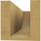 Ekena Millwork 4in. W x 4in. H x 12in. L Durham Woodgrain TimberThane Rafter Tail, Primed Tan RFTUR04X04X12DURRCPR - alternate 3